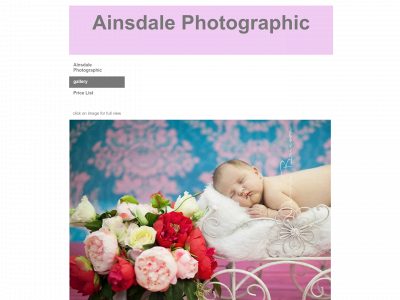 ainsdalephotographic.com snapshot