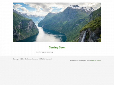 challengernutrients.com snapshot