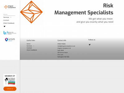 integralcompliance.co.uk snapshot