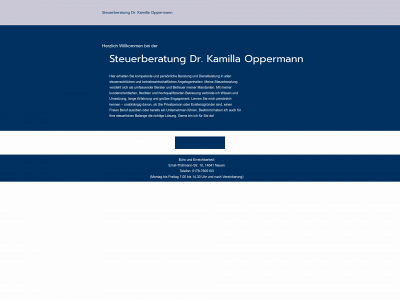 steuerberatung-oppermann.de snapshot