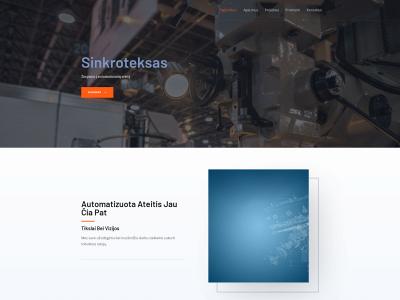 sinkroteksas.lt snapshot