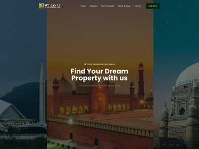wirasat.com snapshot