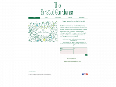 thebristolgardener.com snapshot