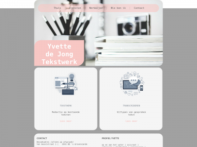 yvettedejong.nl snapshot