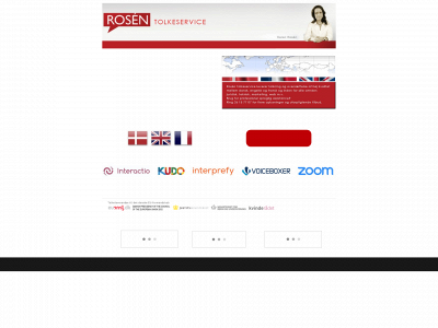 rosen-tolkeservice.dk snapshot