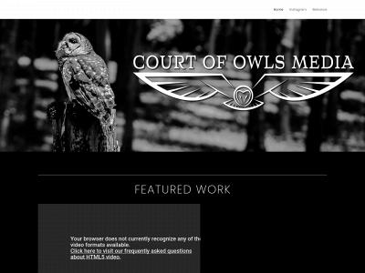 courtofowlsmedia.com snapshot