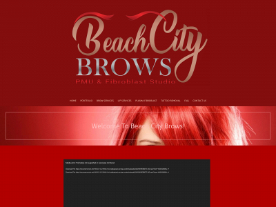 mybeachcitybrows.com snapshot