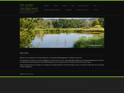 deoudezandgroeve.be snapshot