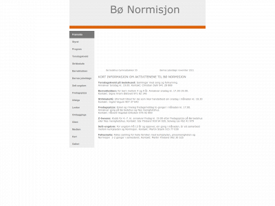 bonormisjon.no snapshot