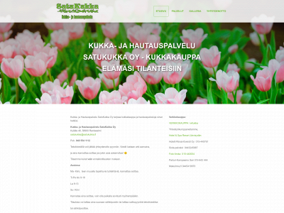 satukukka.fi snapshot