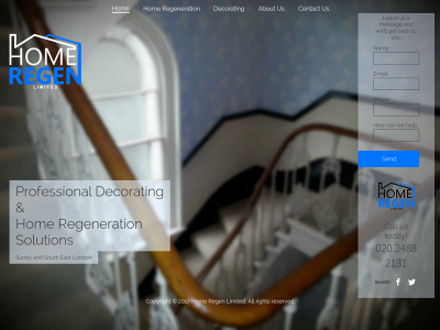 homeregen.co.uk snapshot