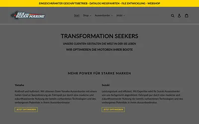 seaandoceanmarine.com snapshot