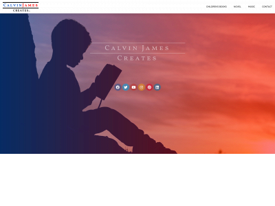 calvinjamescreates.com snapshot