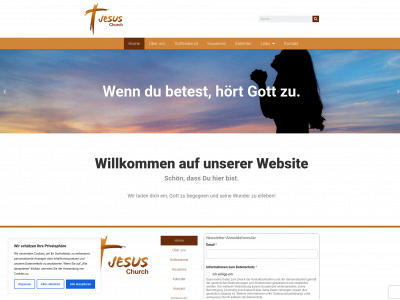 jesus-church-kelheim.de snapshot