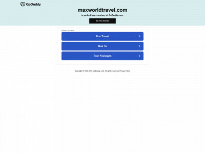 maxworldtravel.com snapshot
