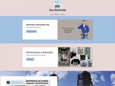 electricistasguadalajarasur.com.mx snapshot