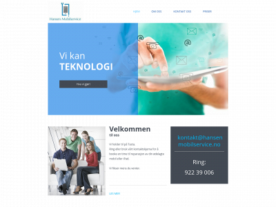 hansenmobilservice.no snapshot