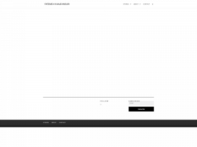 fatemehkhajehnouri.com snapshot