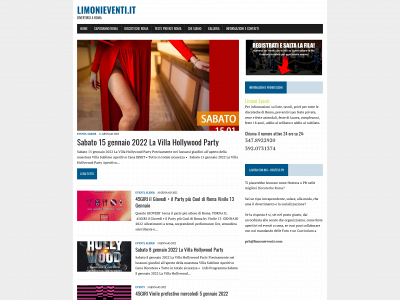 limonieventi.it snapshot