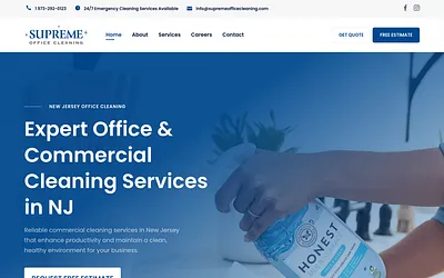 supremeofficecleaning.com snapshot