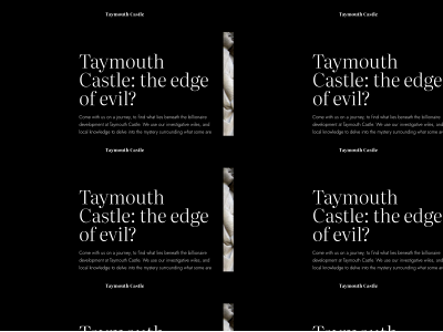 taymouthcastle.com snapshot