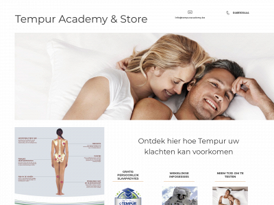 tempuracademy.be snapshot