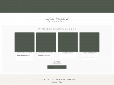 locopillow.ch snapshot