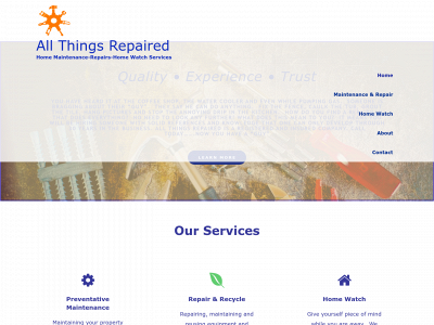 allthingsrepaired.com snapshot