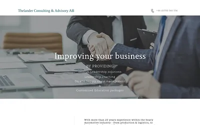 thelanderconsulting.com snapshot