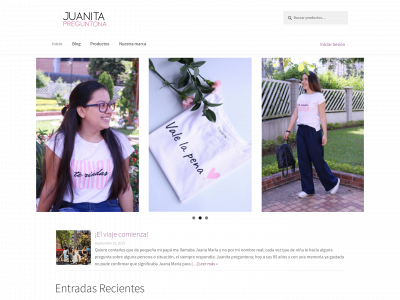 juanitapreguntona.com snapshot