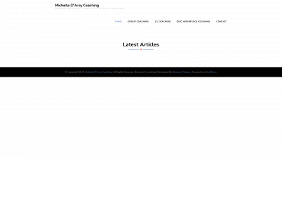 michelledarcycoaching.co.uk snapshot