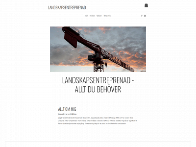 landskapsentreprenad.se snapshot