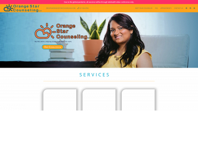orangestarcounseling.com snapshot