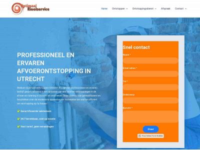 afvoerontstoppen-utrecht.nl snapshot