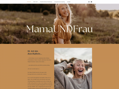 mamaundfrau.de snapshot