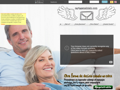cartasenelcielo.com snapshot