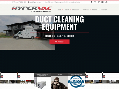 hypervac.com snapshot