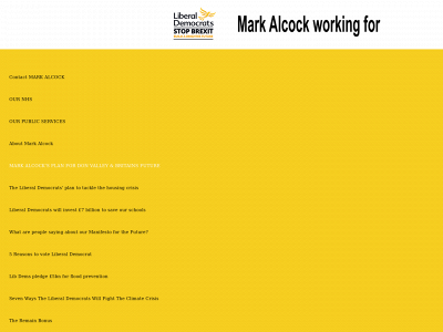 markalcock4ourmp.org.uk snapshot