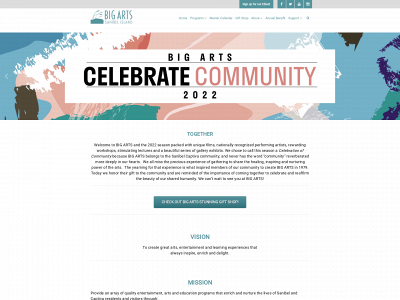 bigarts.org snapshot