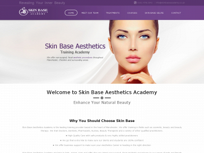 skinbaseaestheticsacademy.co.uk snapshot