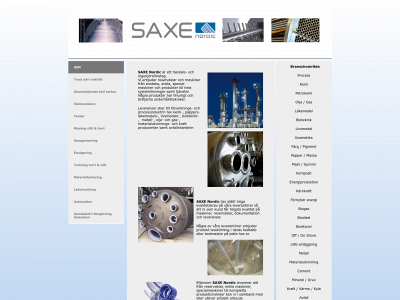 saxenordic.com snapshot