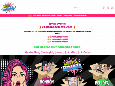 www.cajitadebelleza.com snapshot