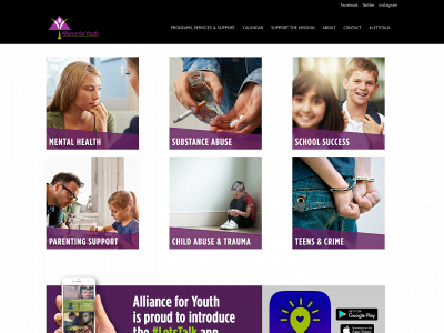 allianceforyouth.org snapshot