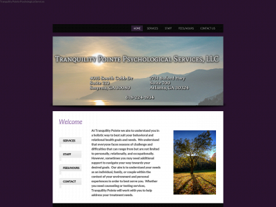 tranquilitypointe.com snapshot