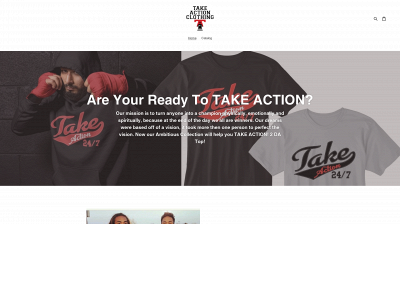 takeaction247clothing.com snapshot