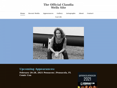www.claudiawells.com snapshot
