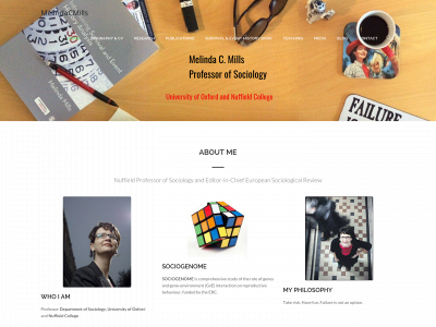 melindacmills.com snapshot