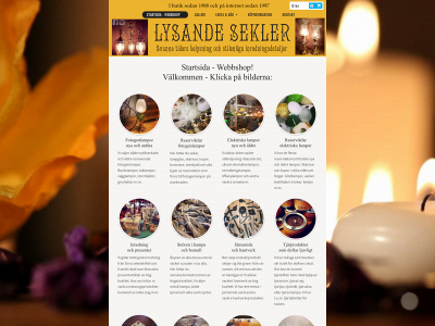 lysandesekler.se snapshot