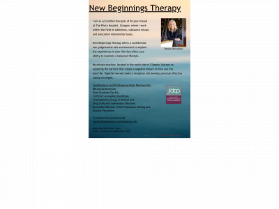 newbeginningstherapy.co.uk snapshot