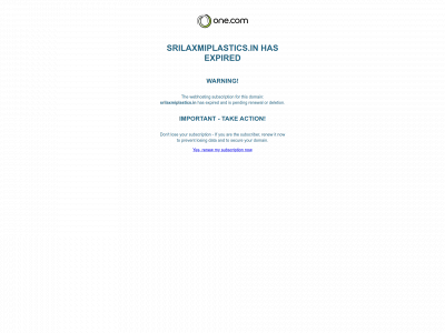 srilaxmiplastics.in snapshot